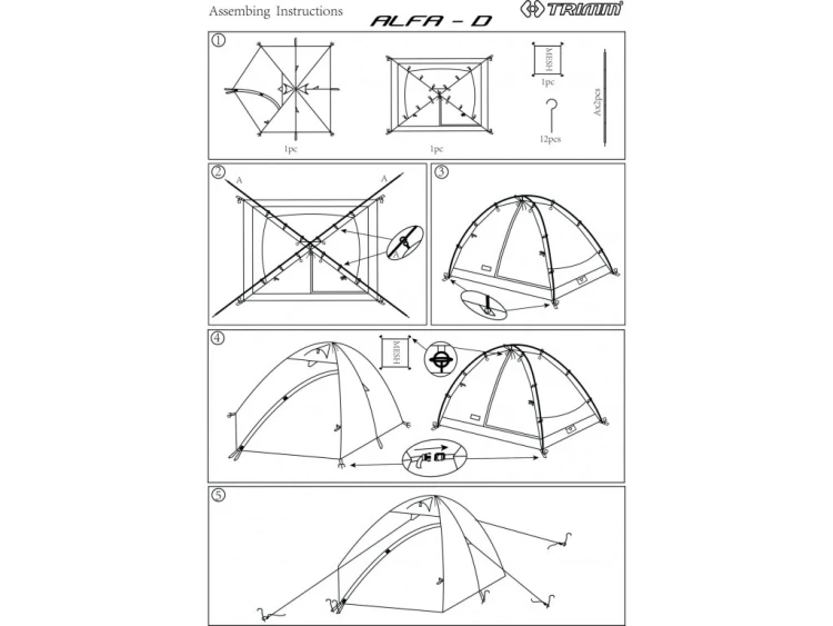 Šator Trimm ALFA-D