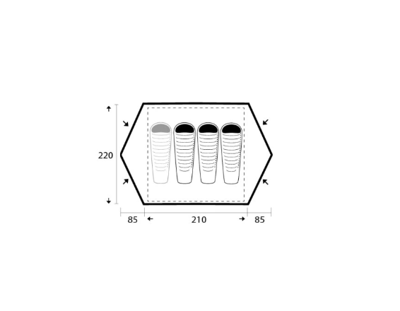 Šator Trimm MAGNUM 3-4