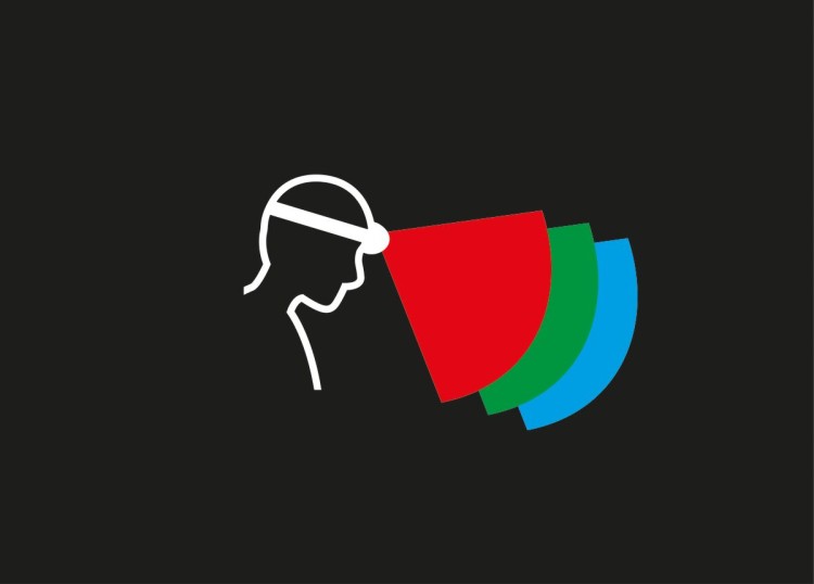Čeona lampa Petzl ARIA® 2R RGB