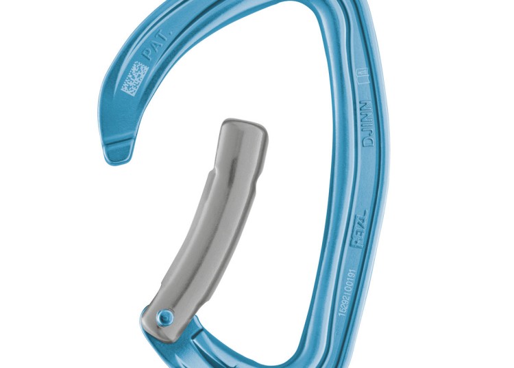 Karabiner Petzl DJINN sa zakrivljenom kapijom