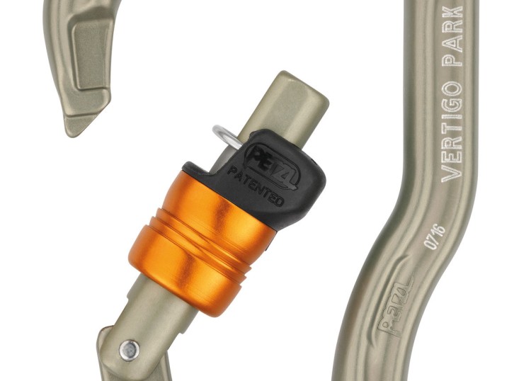 Karabiner VERTIGO WIRE-LOCK PARK