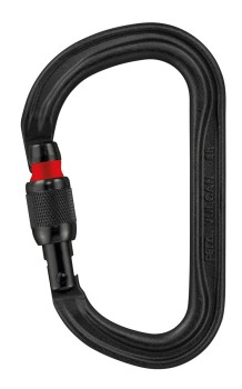 Karabiner VULCAN SCREW LOCK BLACK