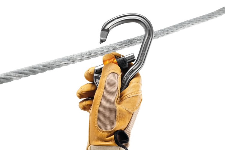 Karabiner Petzl VERTIGO WIRE-LOCK