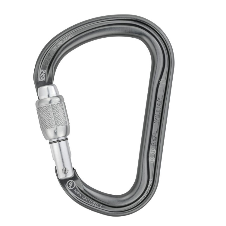 Karabiner WILLIAM SCREW-LOCK