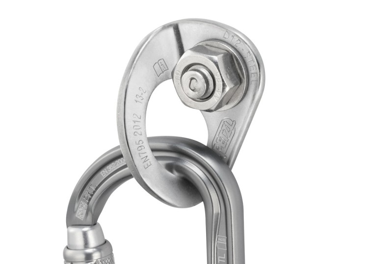 Vijak + pločica PETZL COEUR BOLT STEEL 10mm