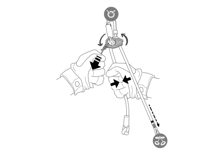Jednostruko uže CONNECT ADJUST