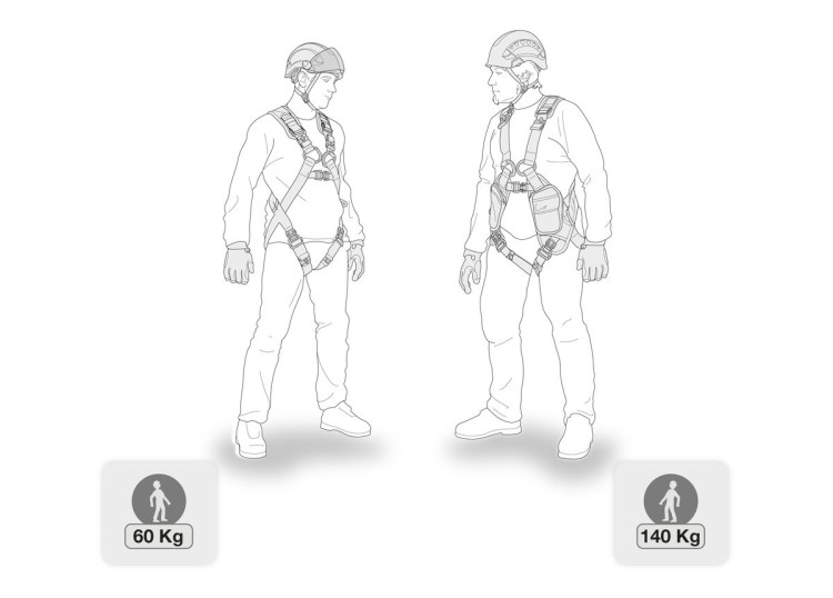 Dvostruko uže Petzl ABSORBICA TIE-BACK  MGO