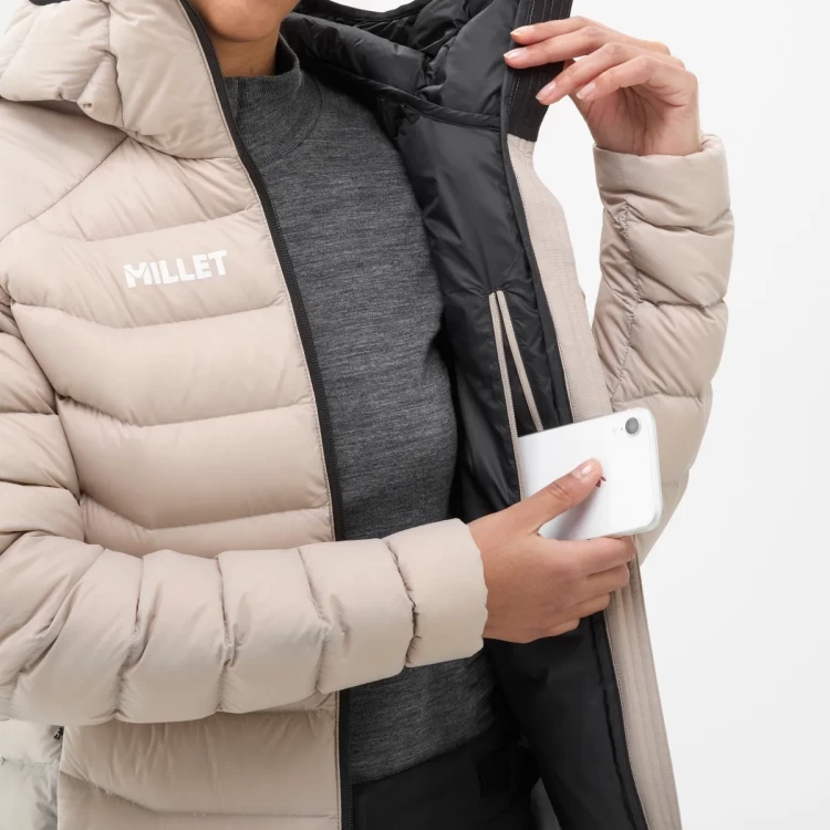 Ženska pernata jakna MILLET EVOLE 700 HOODIE W