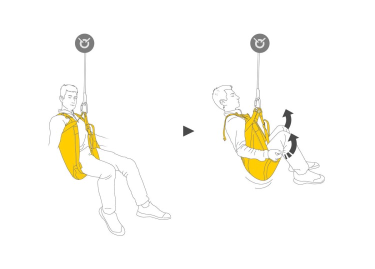 Evakuacioni trouga Petzl PITAGOR